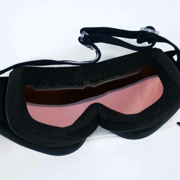 Skiing Snowboarding Goggles Black Retro Style, Excellent Condition - Picture 2 of 3